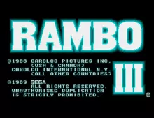 Image n° 4 - screenshots  : Rambo III